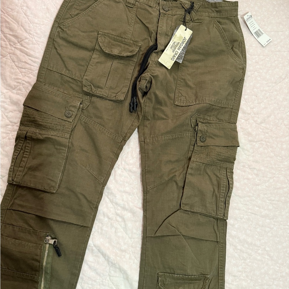 Men's Olive Cargo Pants Legacy Edition